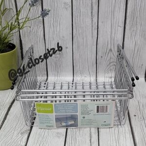 3 Chrome Under Cabinet Shelf Organizer